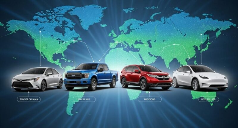 best-selling vehicles