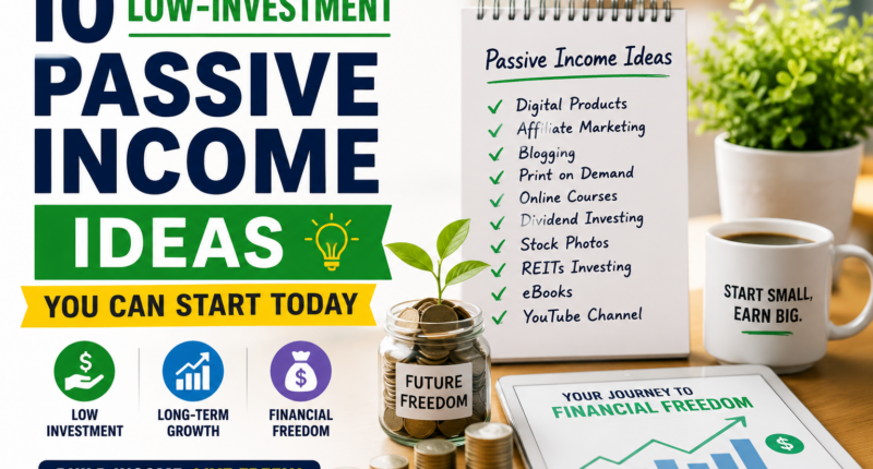 low-investment passive income ideas
