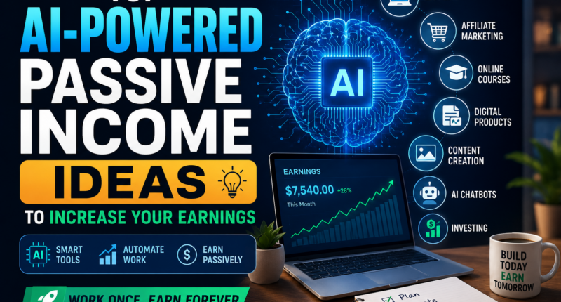 AI-powered passive income ideas