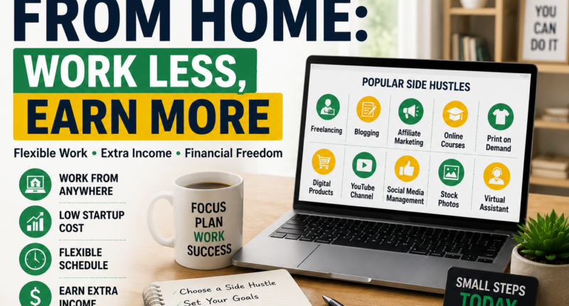 side hustles from home