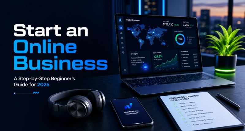 start an online business