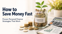 save money fast